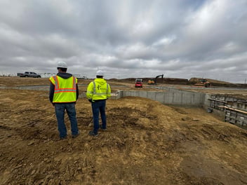 Arcoro customer Jans Corporation workers on a jobsite