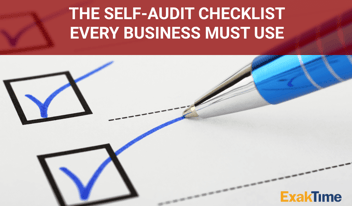 self audit checklist